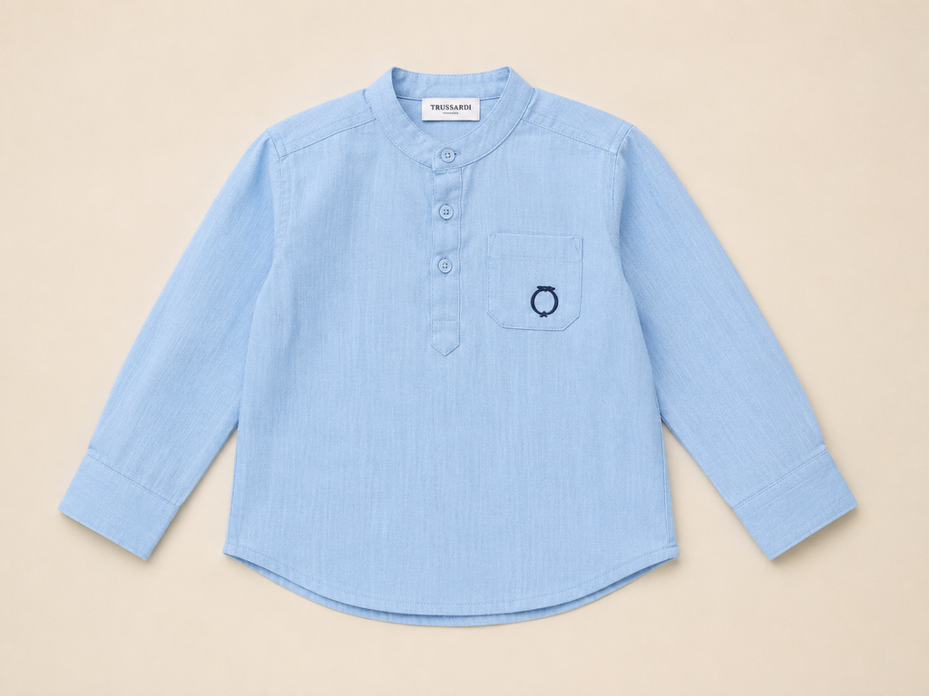 Camicia in lino Trussardi