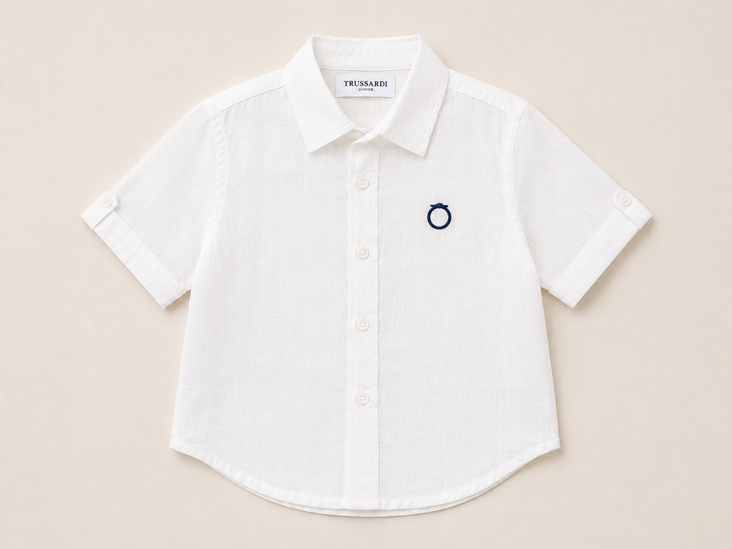 Camicia in lino Trussardi