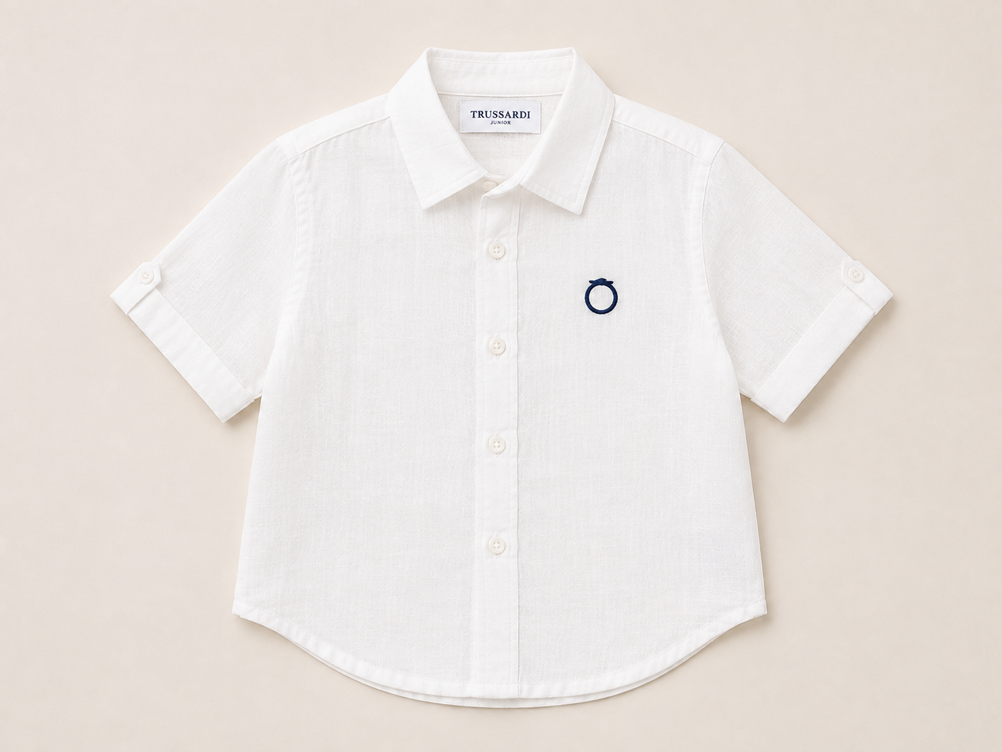 Camicia in lino Trussardi