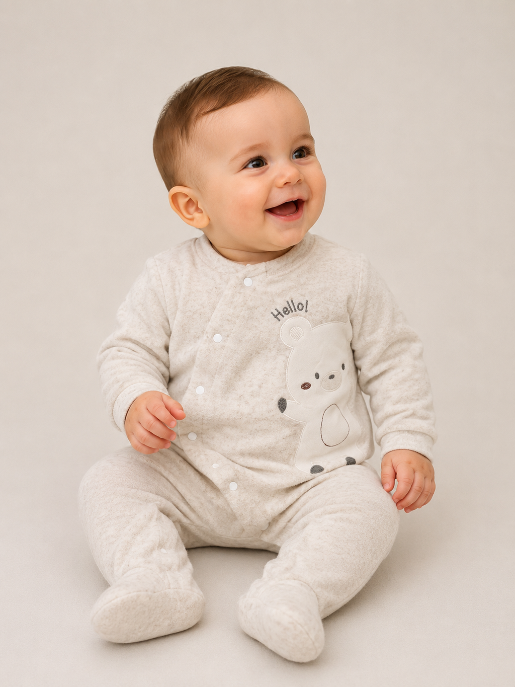 TUTINA C/PIEDE CINIGLIA NEONATO