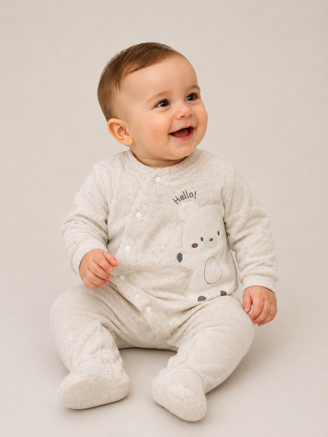 TUTINA C/PIEDE CINIGLIA NEONATO