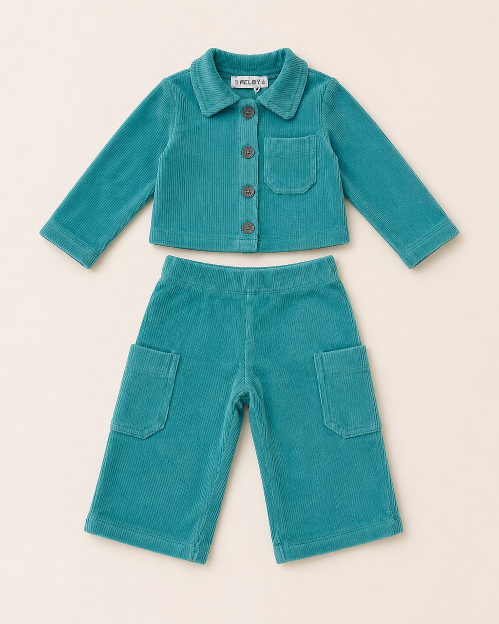 PANTALONE CINIGLIA STRETCH BABY F.