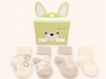 CALZINO PACK 4 PEZZI COTONE NEONATO