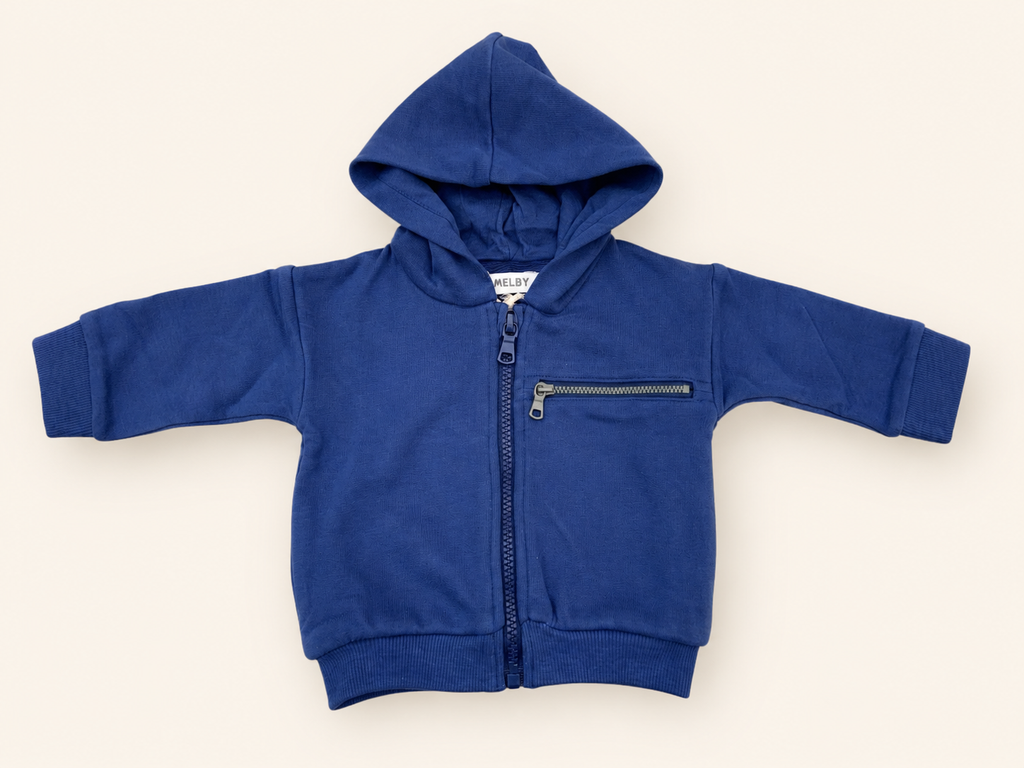 MAGLIA C/CAPP.FELPA BABY M.