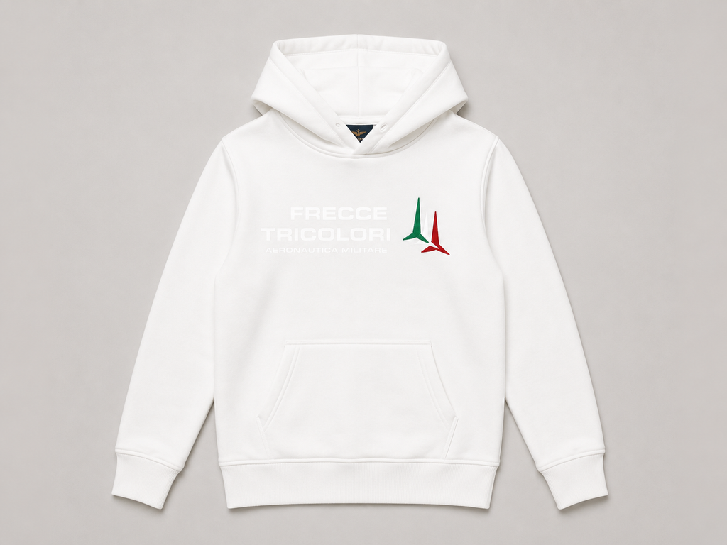 Felpa con cappuccio aeronautica militare