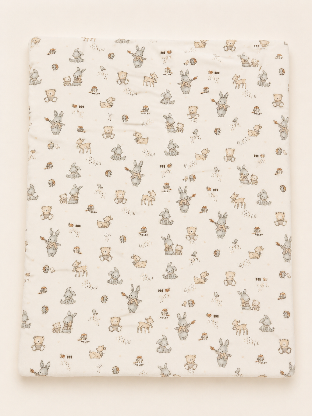 COPERTA CINIGLIA SOFT E PELLICCIA NEONATO