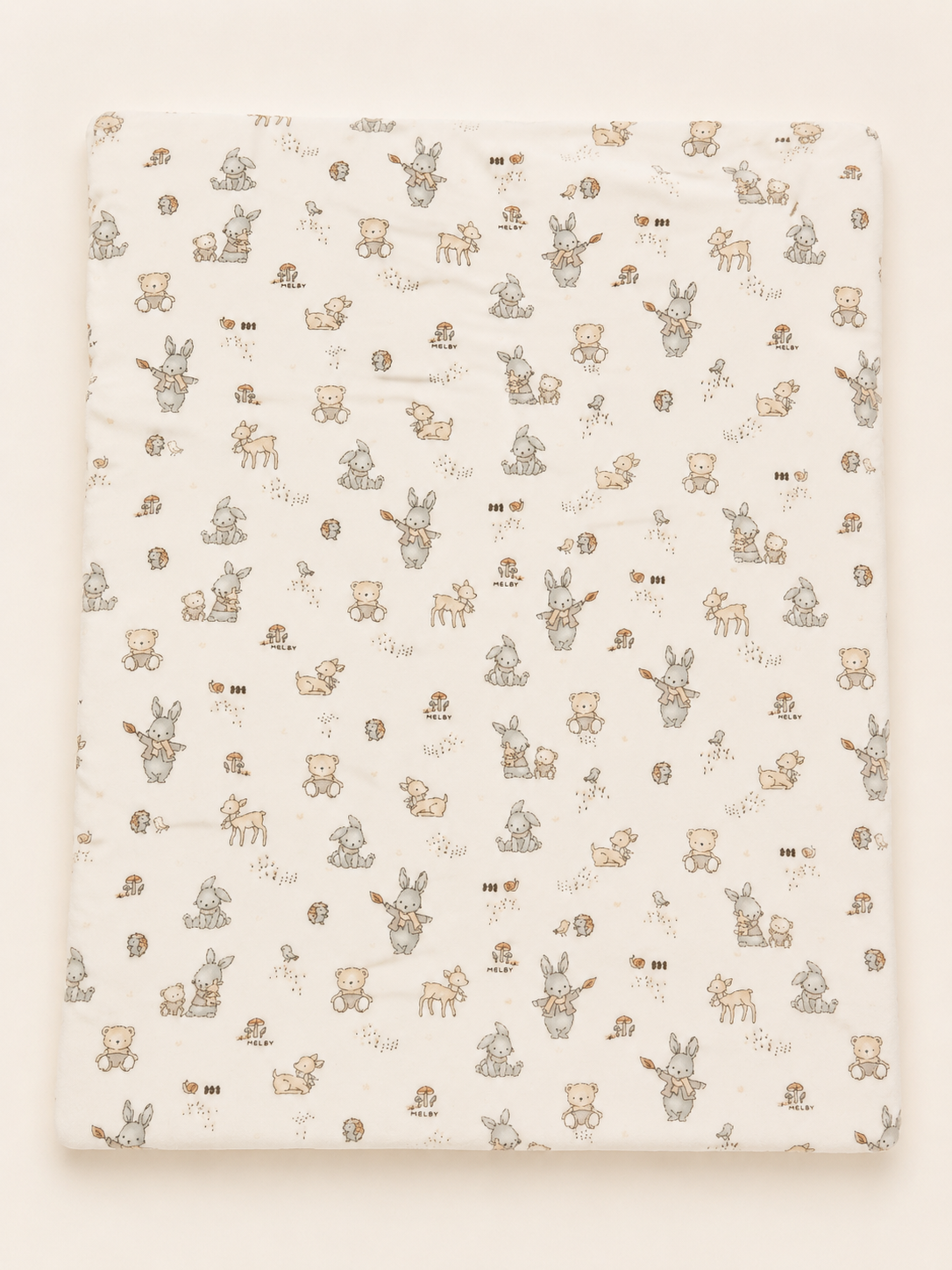 COPERTA CINIGLIA SOFT E PELLICCIA NEONATO