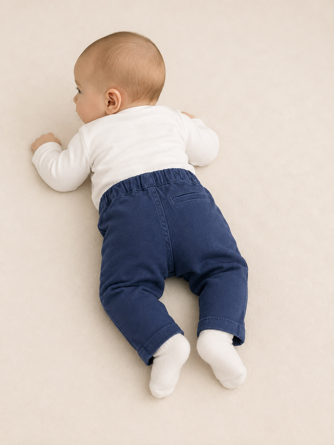 PANTALONI GABARDINA STRETCH NEONATO