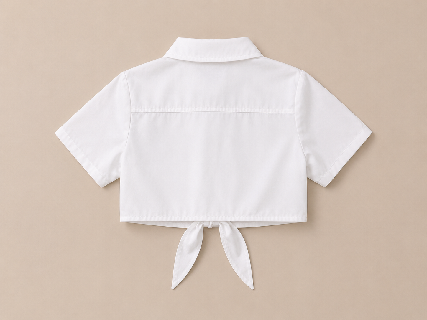 Camicia crop con nodo Marc Ellis