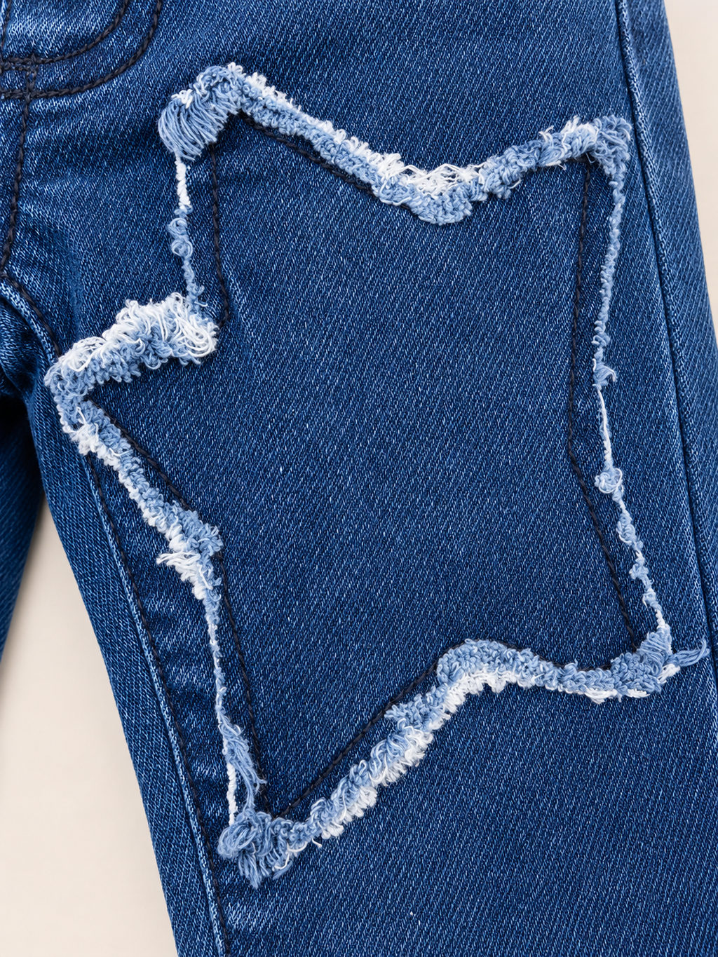 PANTALONE FAKE DENIM BABY F.