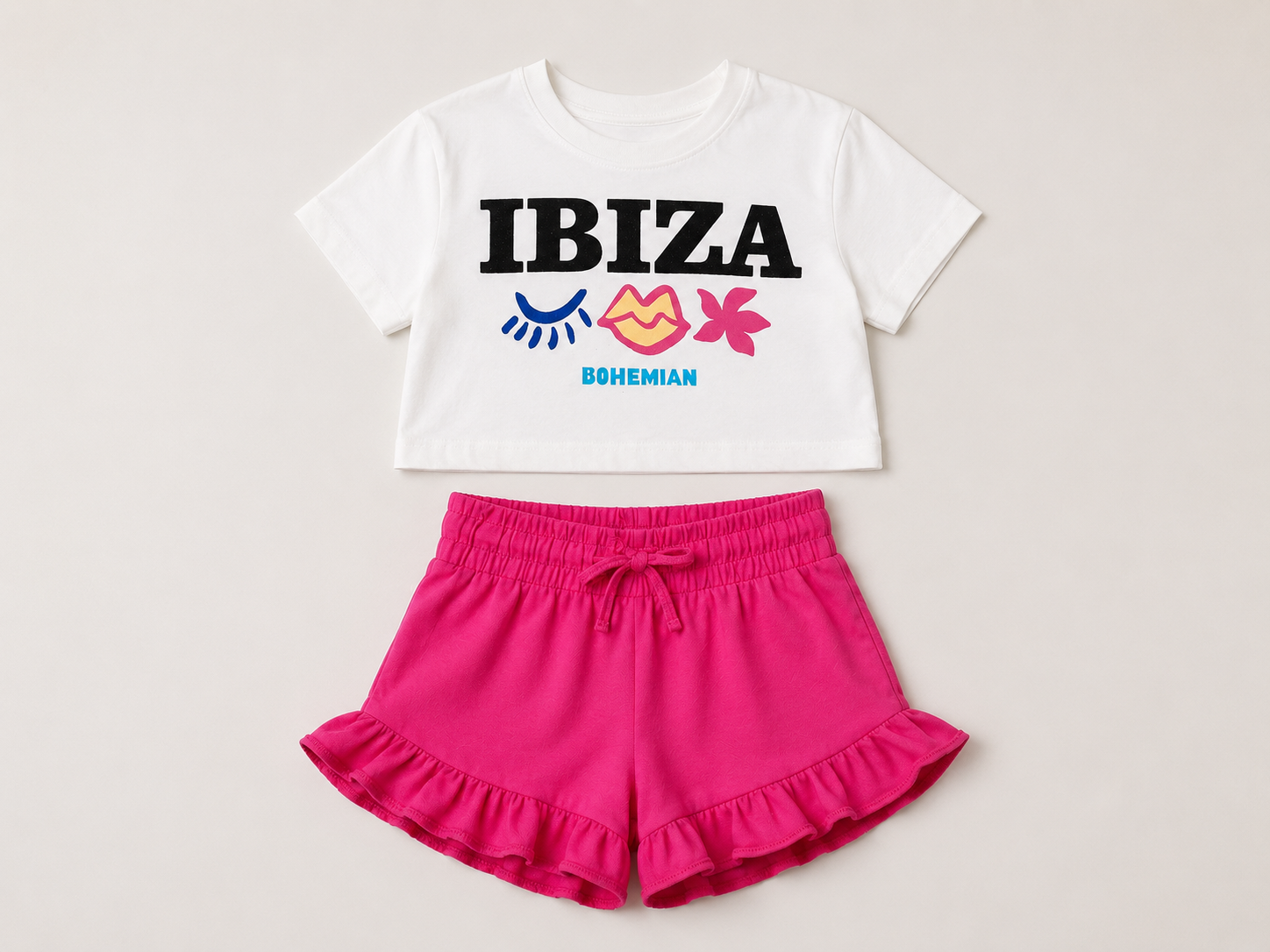 Completo t-shirt e shorts Fun&Fun