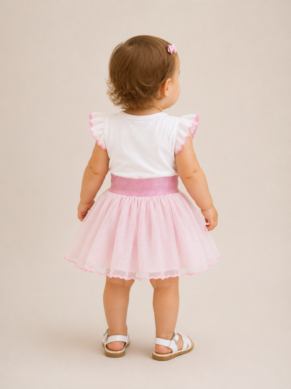 Gonna in tulle rosa Marc Ellis