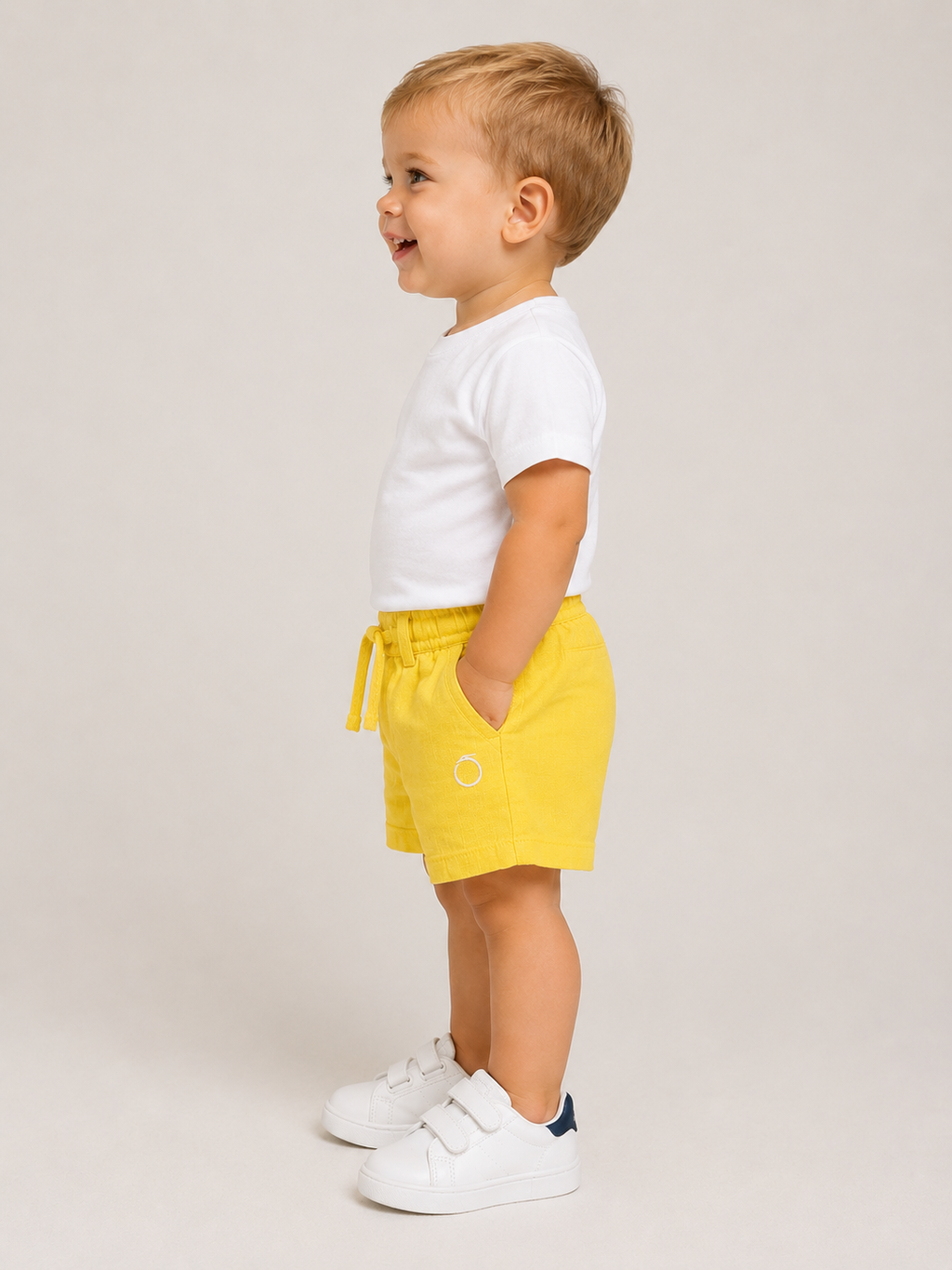 Pantaloncino in lino Trussardi
