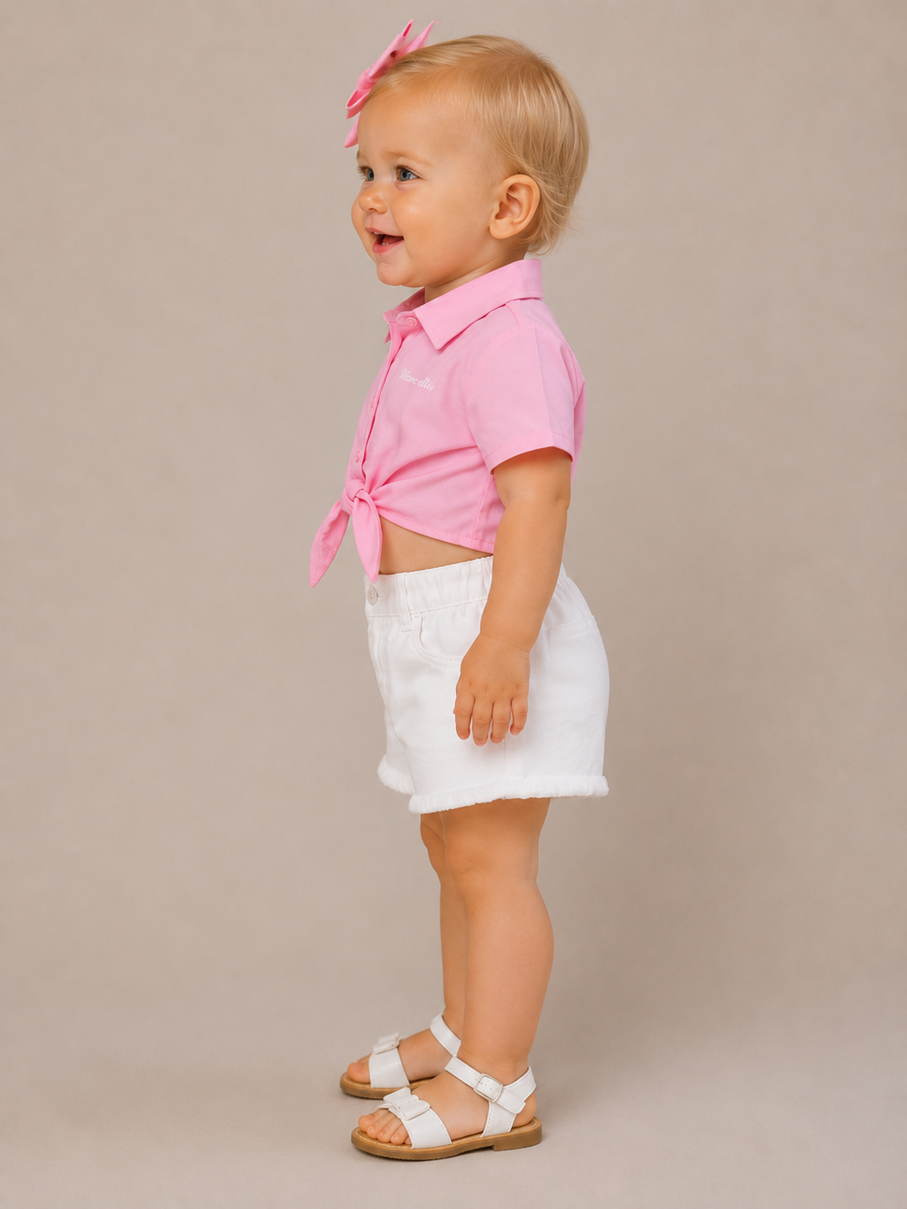 Camicia crop con nodo Marc Ellis