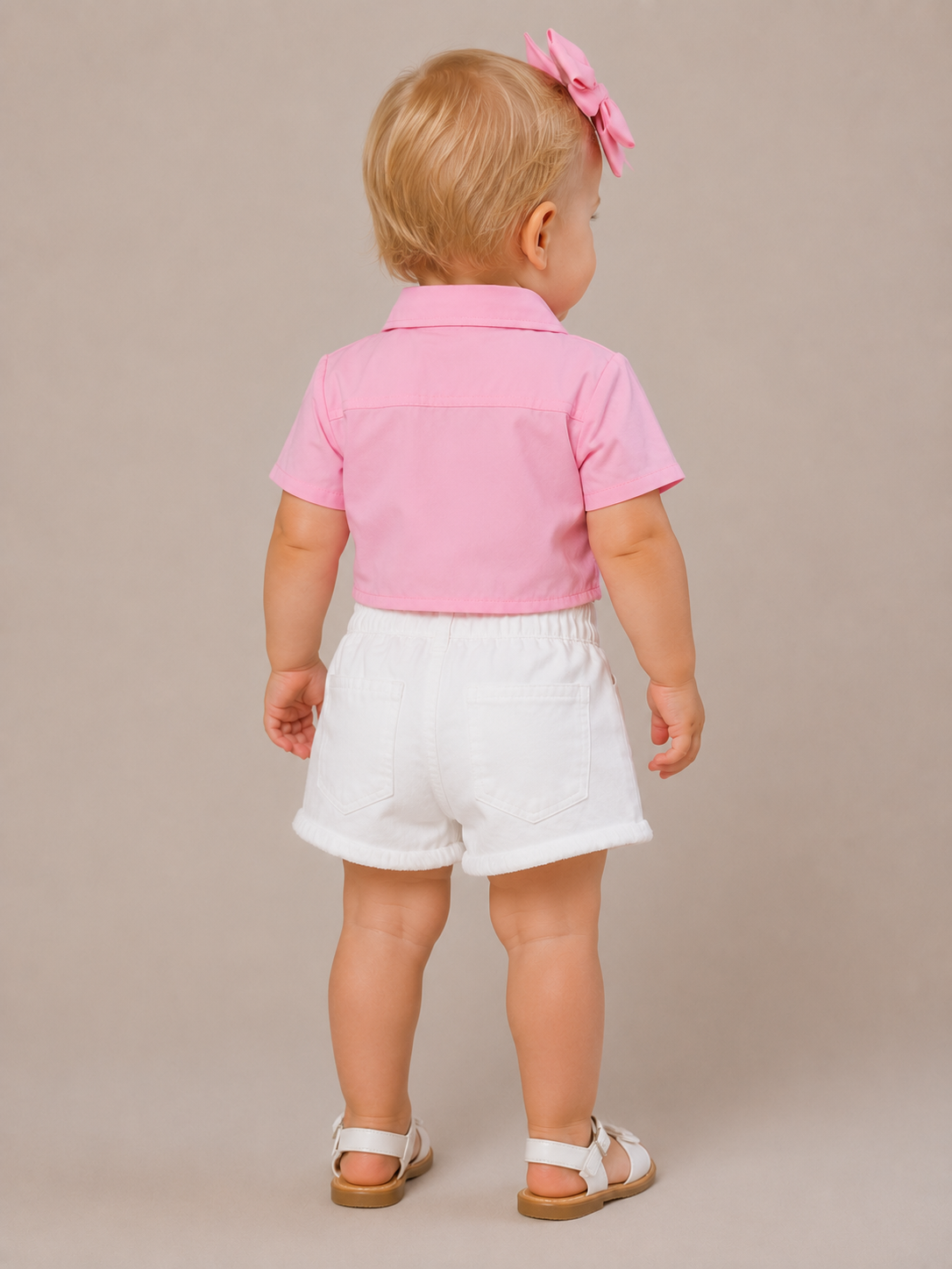 Camicia crop con nodo Marc Ellis