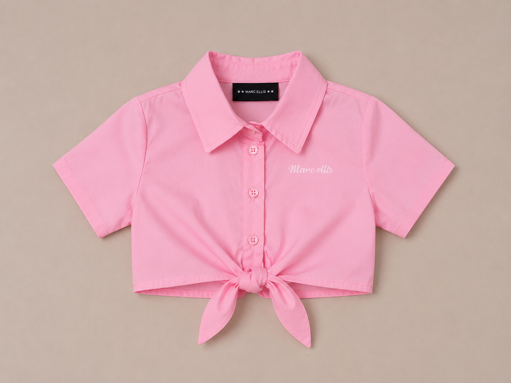 Camicia crop con nodo Marc Ellis