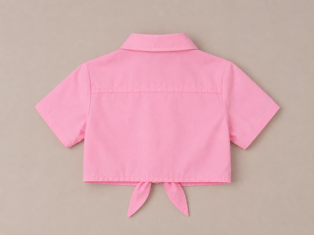 Camicia crop con nodo Marc Ellis