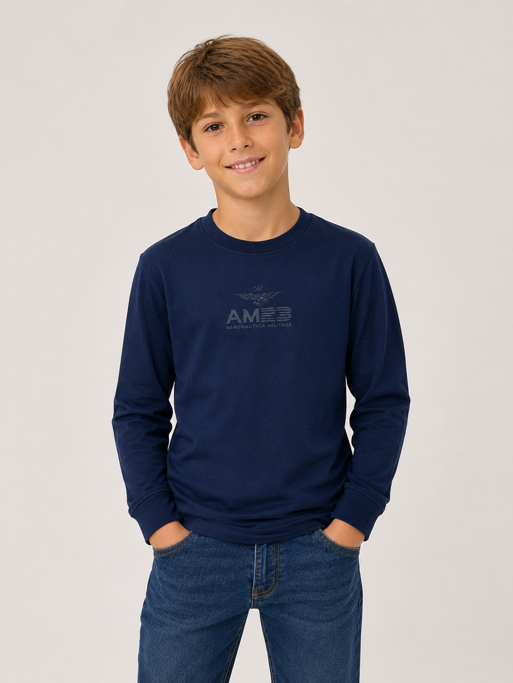 T-shirt manica lunga Aeronautica Militare