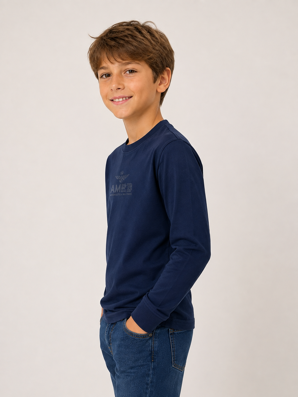 T-shirt manica lunga Aeronautica Militare